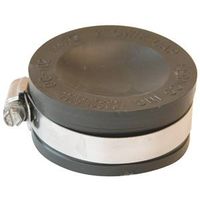 Fernco QC-102 Pipe Cap, 2" Slip Connection, PVC