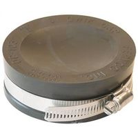 Fernco QC-103 Pipe Cap, 3" Slip Connection, PVC