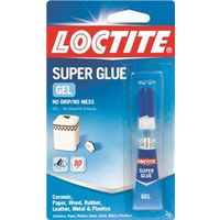 Loctite 235495 Super Glue Gel, Clear, 2 g Tube, Quick Fix Super Glue