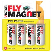 Terro Fly Magnet T510 Sticky Fly Paper Trap, Solid, Pack Ribbon Fly Terro