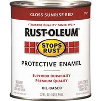 Paint Rust Observed Sunrise Red