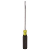 STANLEY 66-092 Screwdriver, 3/8 in Drive, Slotted, 13-5/8 in OAL, 8 in L Shank, Vinyl Grip Handle