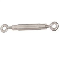 National Hardware 2170BC Series N221-739 Turnbuckle, 55 lb Working Load, #12-24 Thread, Eye, Eye, 6-