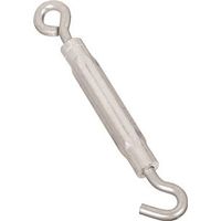 National Hardware 2172BC Series N221-861 Turnbuckle, 90 lb Working Load, 1/4-20 in Thread, 7-1/2 in