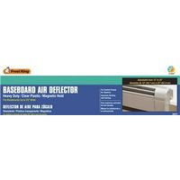 Frost King Heat and Air Deflector, 10-14 in L, 12.5-16 in W, Clear Plastic (HD7)