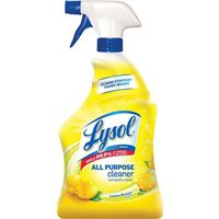 Lysol All-Purpose Cleaner, 32 oz Spray Bottle, Liquid, Lemon Breeze, Turquoise