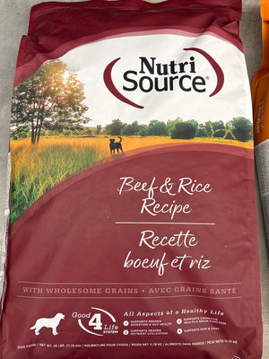 NS.26 Beef and Rice Dog Food (26 lbs)