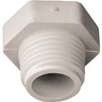 IPEX 1/2" MPT PVC Pipe Plug, White, Schedule 40 (435622)