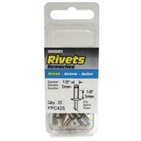 25 Pack Short Steel Rivets