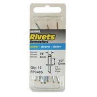 Rivet 1/8" x 1/8" Long Steel