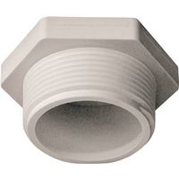 IPEX 1-1/2" PVC Pipe Plug, MPT, White, Schedule 40 (435626)