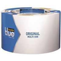 ScotchBlue 2090-3A Painter's Tape, 60 yd L, 3 in W, Blue Mask Tape