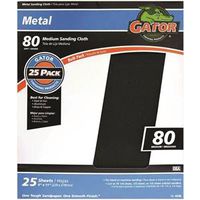 9" x 11" 80 Grit Emery Sandpaper (1.5 lbs)