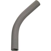 Carlon UA7AJ-CAR 2" Sch40 45° Elbow, PVC, Plain End, Gray