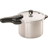 Presto 01264 Pressure Cooker, 6 Qt, Aluminum, 8-9/16 In H