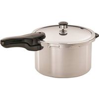Presto 01282 Pressure Cooker, 8 Qt Capacity, 12.18 in Dia, Aluminum