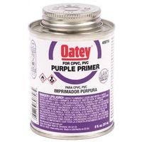 Oatey Purple Primer, Liquid, 8 oz Pail