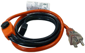 EasyHeat AHB-013A Pipe Heating Cable, 120 VAC, 3 ft Auto Heating Cable