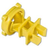 Yellow Insulator Rod Post
