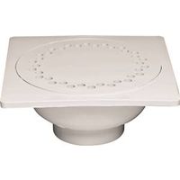 Oatey PVC Drain Trap, 3 to 4 in, White, Schedule 40 (Model 43633)