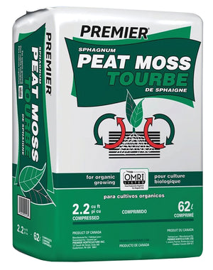 Premier Peat Moss 2.2 Cu-Ft Bale (0128P)