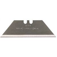 STANLEY 11-931 Utility Blade, 2-7/16 in L, Carbon Steel, 2-Point, 5PK