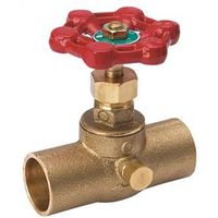 Southland Stop and Waste Valve, 3/4" Compression, 125 PSI, Brass Body (Model 105-604NL)