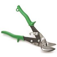 Crescent Wiss M7R Aviation Snip, 9-1/4 in OAL, Straight Cut, Green Handle Offset Left Avia Snip