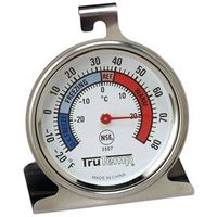 Taylor 3507 Refrigerator/Freezer Dial Thermometer -20 to 80°F Analog Display Gray