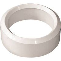 Canplas Reducing Pipe Bushing, 2" x 1-1/2", Spigot x Hub, PVC, White