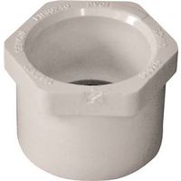 IPEX Reducing Bushing, 1-1/4" x 1", Spigot x Socket, White, SCH 40, 150 PSI