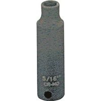Vulcan MT6580138 Deep Impact Socket, 8 mm, 3/8 in Drive, 6-Point, Chrome Molybdenum Steel