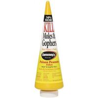 Victor M6006 Mole and Gopher Poison Peanut, Granular, Garlic, 6 oz Container