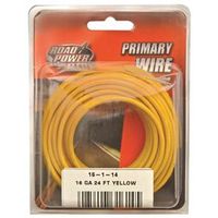 24" Yellow 16 Gauge Primary Wire