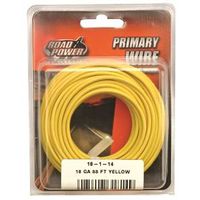 33' Yellow 18 Gauge Primary Wire
