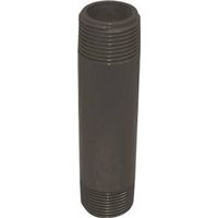 Genova 300 Series 3/4" MIP PVC Pipe Nipple, Gray, SCH 80, 5" Length