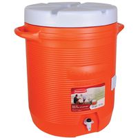 Cooler Water 10gal Orange