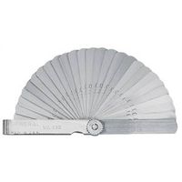 General 230 Leaf Feeler Gauge, Inch & Metric, 26 Leaf, Steel