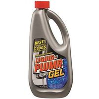 Liquid-Plumr Clog Remover, Liquid, Pale Yellow, Bleach, 32 oz Bottle
