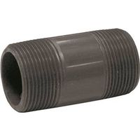 Lasco 212020BC PVC Pipe Nipple, 1-1/4 in, Schedule 80, 2 in Length