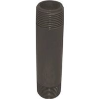Genova 300 Series 1/2" MIP PVC Pipe Nipple, Gray, SCH 80, 5" Length