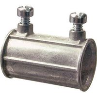 Halex 91222 Set Screw Coupling, 3/4 in, Zinc, 1/BAG, 3/4" EMT Scr Coupling