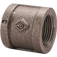 ProSource 1/4" FIP Steel Pipe Coupling, SCH 40, 300 PSI Pressure (B220 8)