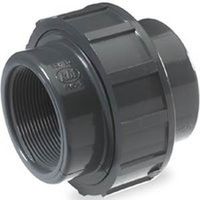 NDS U-2000-T Pipe Union, 2" FPT, Gray, SCH 80, 150 PSI