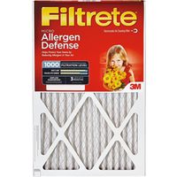 Filtrete Air Filter, 1" Thick, 20" L x 16" W, MERV 11, 1000 MPR (9800-2PK-HDW)