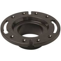 Oatey 3-Inch ABS Closet Flange, Black (Model 43584)