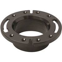 Oatey 4-Inch ABS Closet Flange, Black (Model 43586)