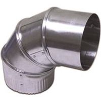Lambro Adjustable Duct Elbow, 26 Gauge Aluminum