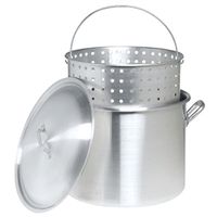Stock Pots with Lid and Basket (20 lb)
