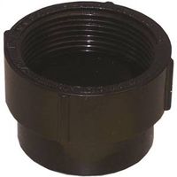 Canplas 3" Cleanout Body, FNPT x Spigot, ABS, Black, Schedule 40 (103703SBC)